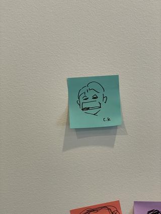 Post-it Potrait